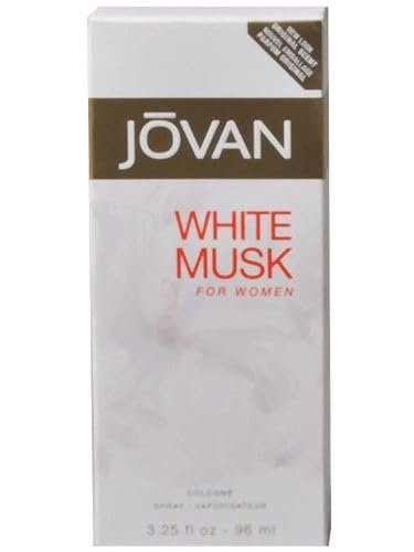 Jovan White Musk Cologne Spray for Women, 3.25 Fl Oz Avelisse