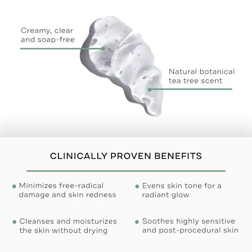 Replenix Green Tea Gentle Soothing Facial Cleanser - Medical-Grade Sensitive Skin Face Wash (6.7 fl. oz, New & Improved Packaging) Avelisse