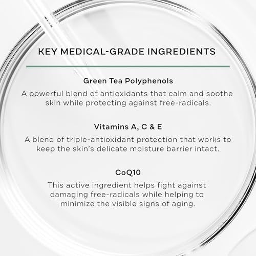 Replenix Green Tea Gentle Soothing Facial Cleanser - Medical-Grade Sensitive Skin Face Wash (6.7 fl. oz, New & Improved Packaging) Avelisse