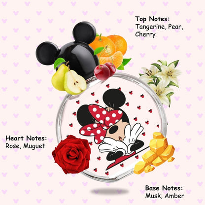 Minnie Mouse Eau de Toilette for Kids - 3.4 oz (100 ml) - Disney Fragrance Spray by Air Val International