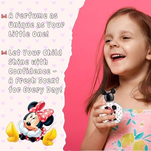 Minnie Mouse Eau de Toilette for Kids - 3.4 oz (100 ml) - Disney Fragrance Spray by Air Val International - görsel 7