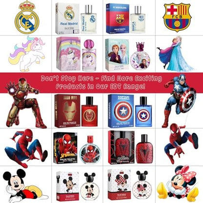 Minnie Mouse Eau de Toilette for Kids - 3.4 oz (100 ml) - Disney Fragrance Spray by Air Val International