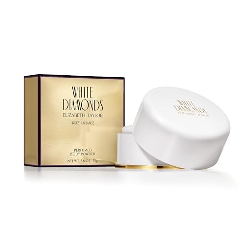 Elizabeth Taylor White Diamonds Body Powder for Women with Puff, 2.6 oz - görsel 4