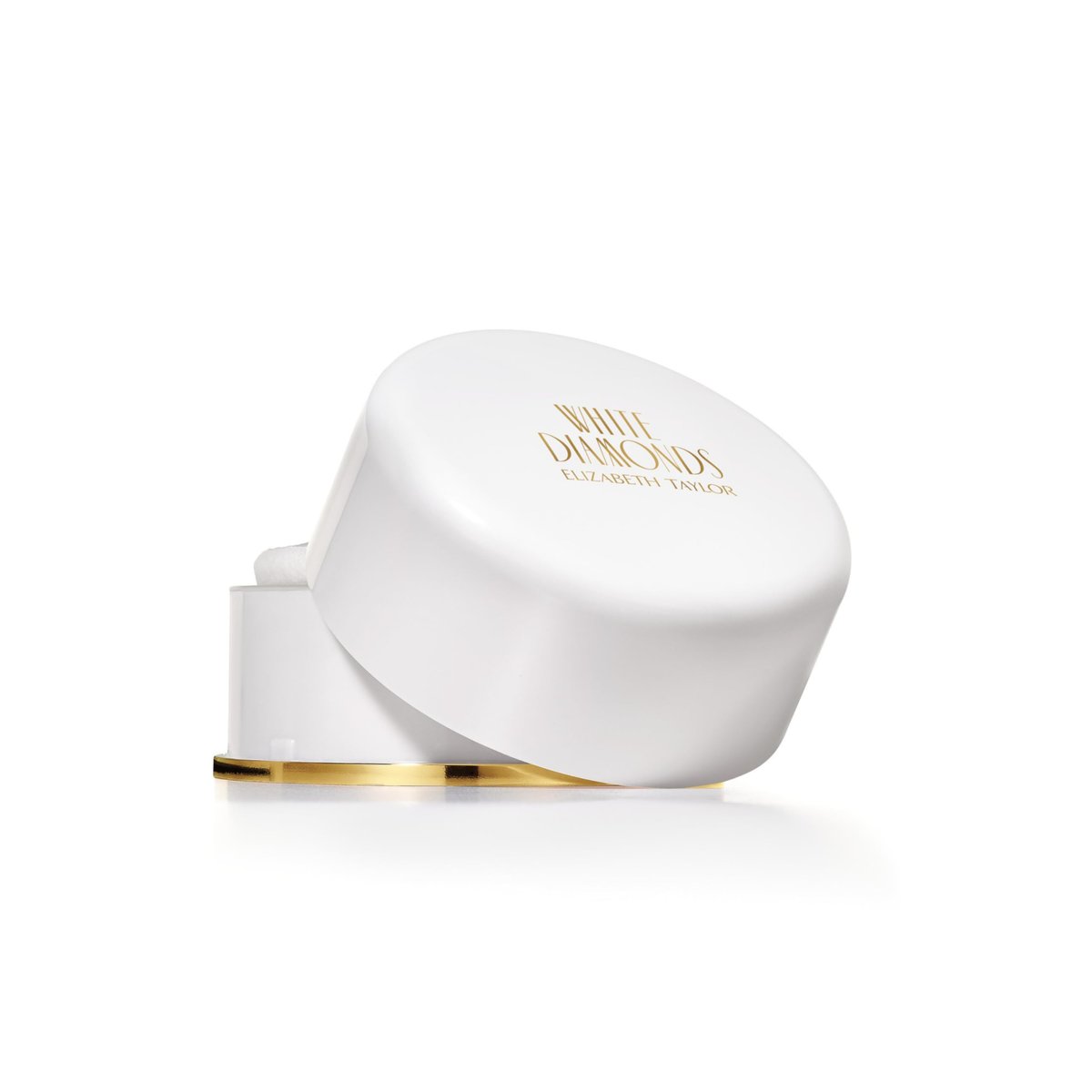 Elizabeth Taylor White Diamonds Body Powder for Women with Puff, 2.6 oz - görsel 1