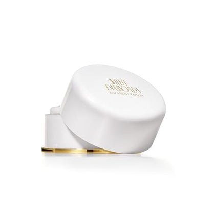 Elizabeth Taylor White Diamonds Body Powder for Women with Puff, 2.6 oz