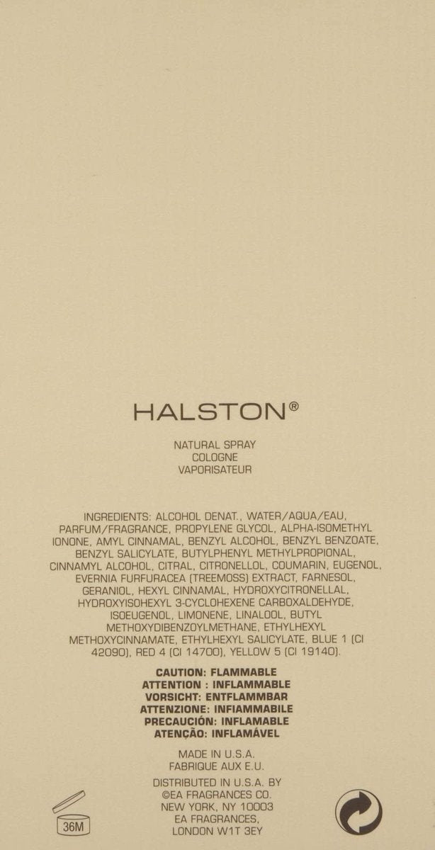 Halston Women's Cologne - Alcohol Free Spray, 3.4 Fl Oz, Classic Fragrance Avelisse