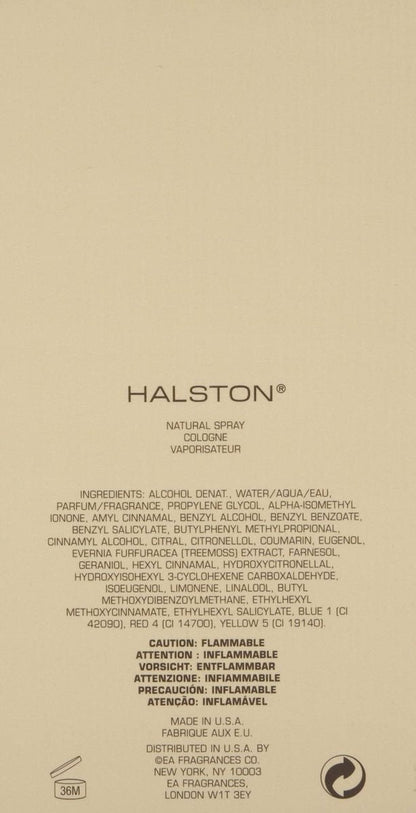 Halston Women's Cologne - Alcohol Free Spray, 3.4 Fl Oz, Classic Fragrance Avelisse