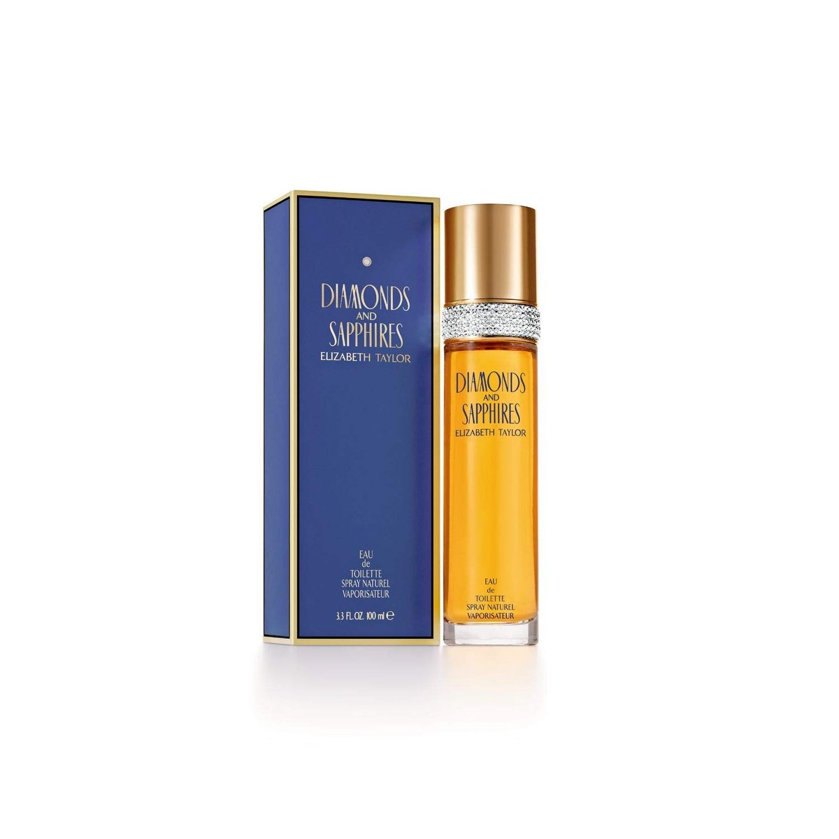 Elizabeth Taylor Diamonds and Sapphires Eau De Toilette Spray for Women, 3.3 Fl Oz Avelisse