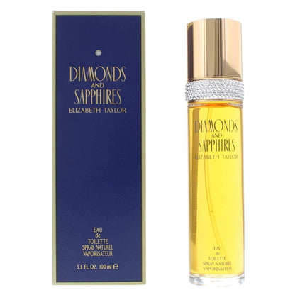 Elizabeth Taylor Diamonds and Sapphires Eau De Toilette Spray for Women, 3.3 Fl Oz Avelisse