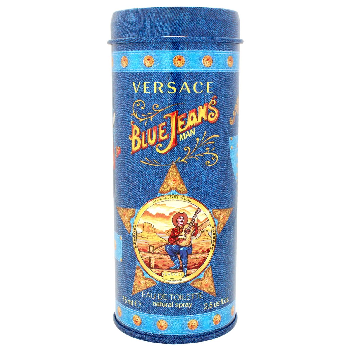 Versace Blue Jeans Men's Eau de Toilette Spray, 2.5 oz Avelisse
