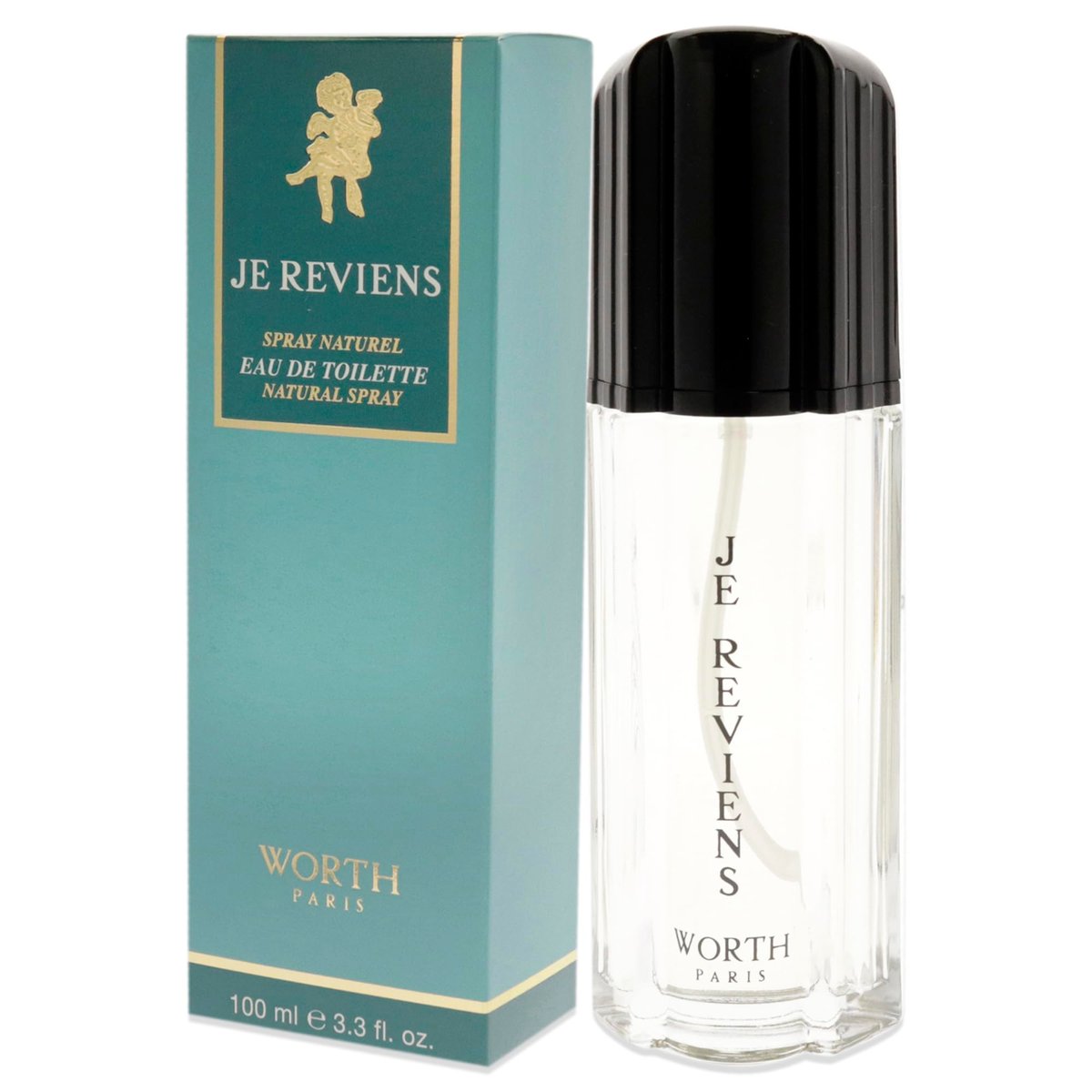 Worth Je Reviens Eau de Toilette Spray for Women, 3.3 Fl Oz Avelisse