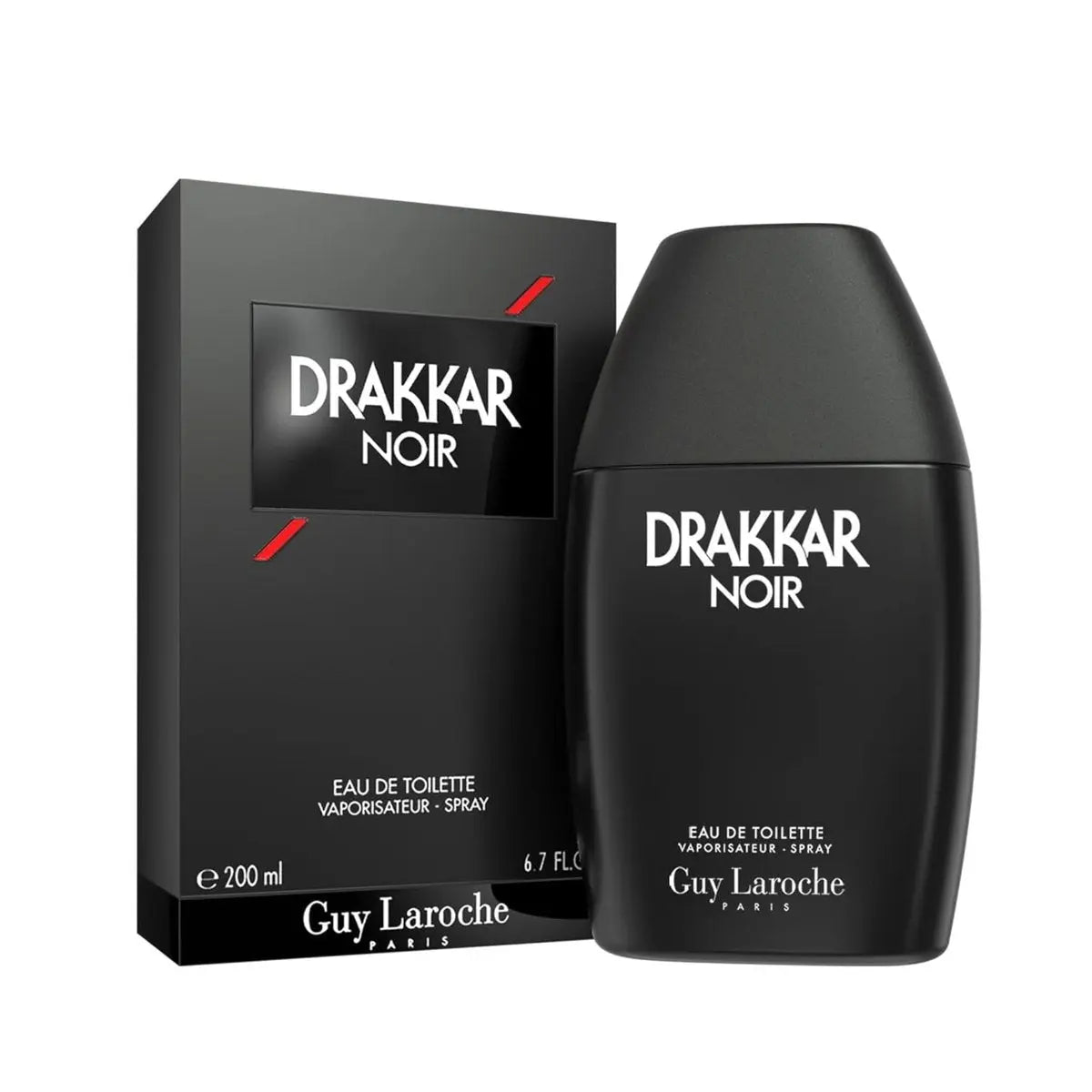 Guy Laroche Drakkar Noir Eau de Toilette – Iconic Fougere Fragrance for Men, 6.76 Fl Oz Avelisse