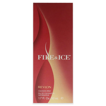 Revlon Fire & Ice Eau de Toilette Spray for Women, 1.7 Fl Oz – Floral & Citrus Scent