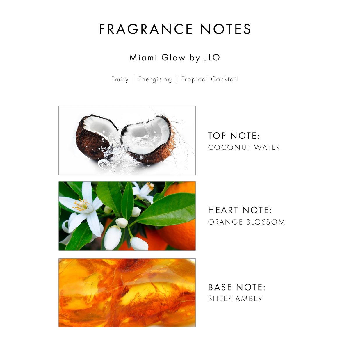 Miami Glow by Jennifer Lopez Eau de Toilette Spray for Women, 3.4 oz - görsel 8