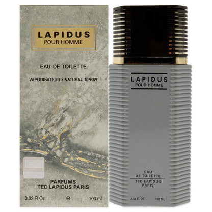 Ted Lapidus Lapidus Pour Homme Eau De Toilette Spray for Men, 3.3 oz Avelisse