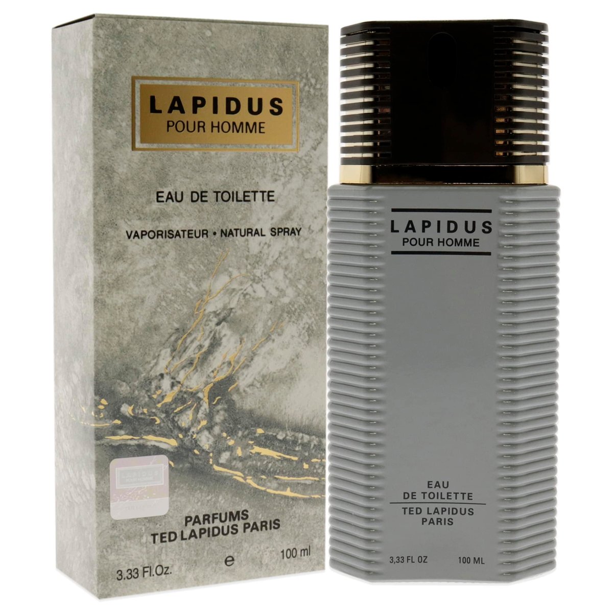 Ted Lapidus Lapidus Pour Homme Eau De Toilette Spray for Men, 3.3 oz Avelisse