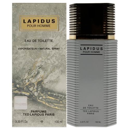 Ted Lapidus Lapidus Pour Homme Eau De Toilette Spray for Men, 3.3 oz Avelisse