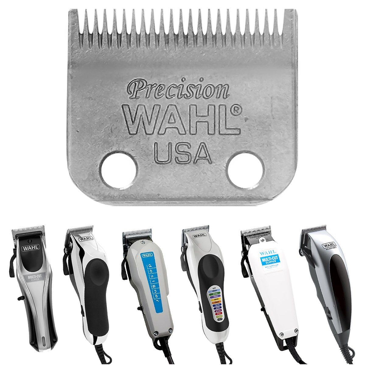 Wahl 1045 Stainless Steel Blade Set for Trimmers & Clippers (2 Piece) - görsel 5
