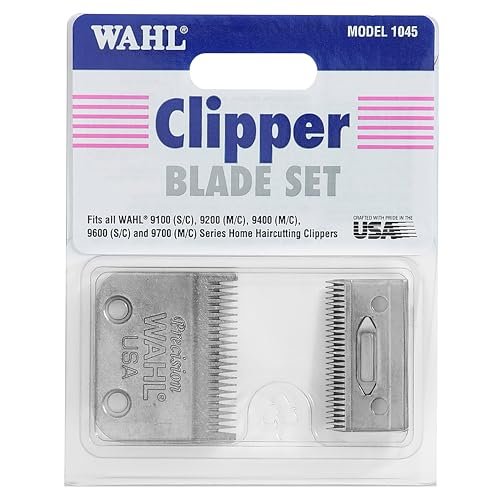 Wahl 1045 Stainless Steel Blade Set for Trimmers & Clippers (2 Piece) - görsel 4