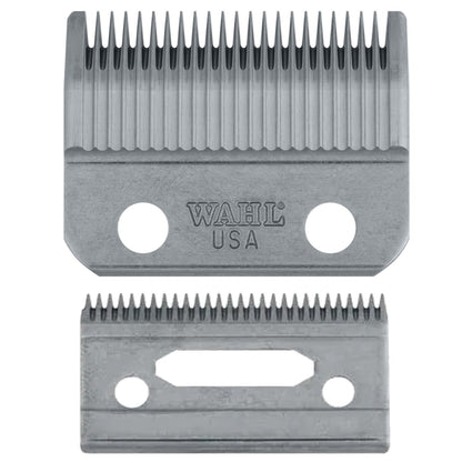 Wahl Professional 2-Hole Standard Clipper Blade Replacement – 1mm-3mm (Grey, 3-Piece Set) for Super Taper, Icon, Pro Basic, Sterling 9 Avelisse