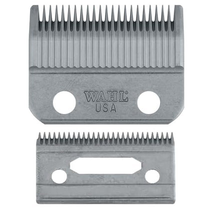 Wahl Professional 2-Hole Standard Clipper Blade Replacement – 1mm-3mm (Grey, 3-Piece Set) for Super Taper, Icon, Pro Basic, Sterling 9 Avelisse