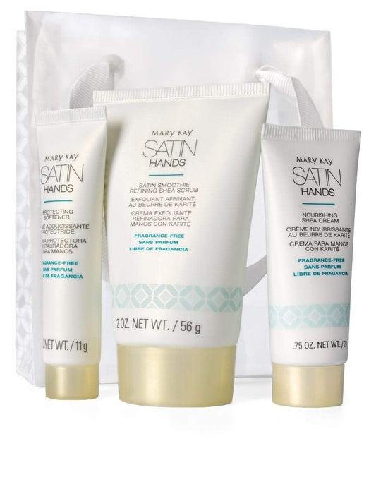 Mary Kay Satin Hands Set - Nourishing Hand Cream & Lotion for Silky Smooth Skin Avelisse