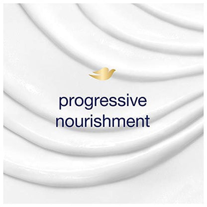 Dove Nutritive Solutions Strengthening Shampoo for Damaged Hair - Intensive Repair with Keratin Actives, 12 oz (Pack of 6)