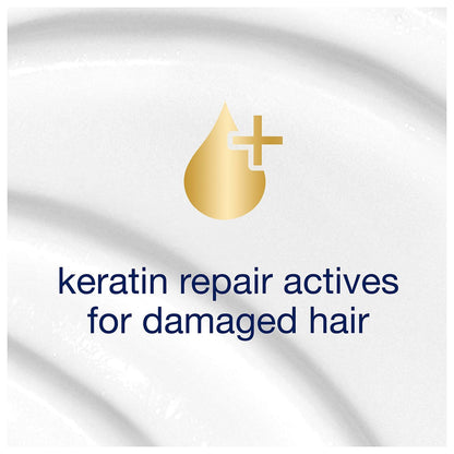 Dove Nutritive Solutions Strengthening Shampoo for Damaged Hair - Intensive Repair with Keratin Actives, 12 oz (Pack of 6)