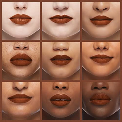Palladio Retractable Waterproof Lip Liner - Coffee - High Pigmented, Creamy, Smudge Proof, Long Lasting