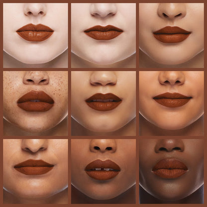 Palladio Retractable Waterproof Lip Liner - Coffee - High Pigmented, Creamy, Smudge Proof, Long Lasting