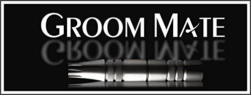 Groom Mate Platinum XL Nose & Ear Hair Trimmer - Precision Metal Trimmer for Men Avelisse