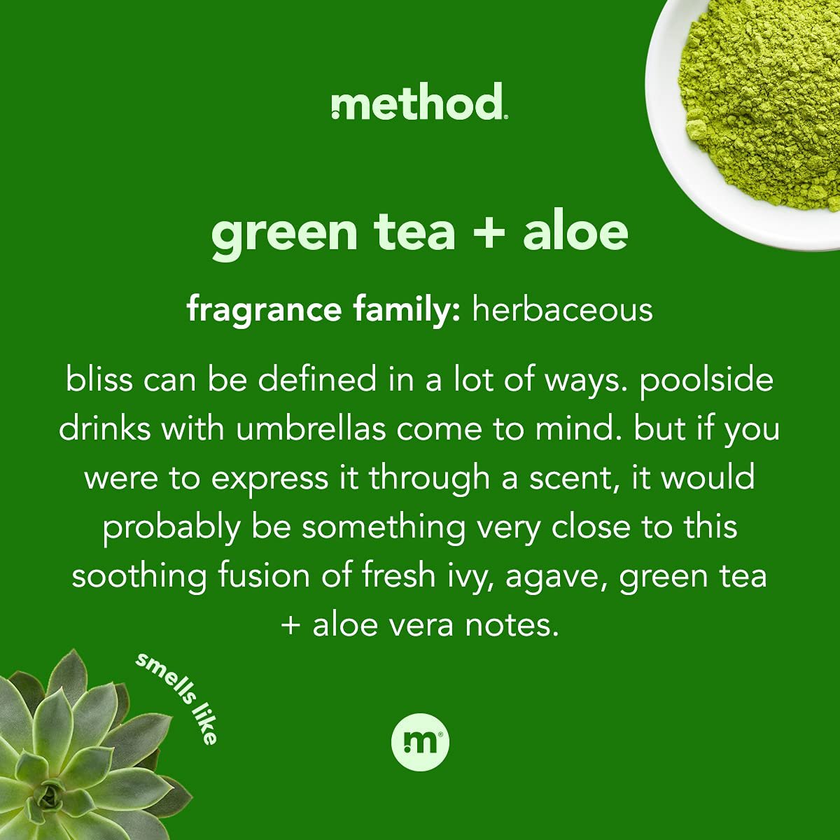 Method Foaming Hand Soap, Green Tea + Aloe, 10 Fl Oz (Pack of 6) - görsel 5