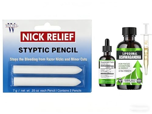 Woltra Styptic Pencil Small, 0.25 oz - Fast Blood Clotting for Minor Cuts & Nicks - görsel 4