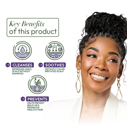 ORS Olive Oil Braidzone Herbal Cleanse Dry Shampoo with Lavender & Acai Oil for Nourishment - 8 oz