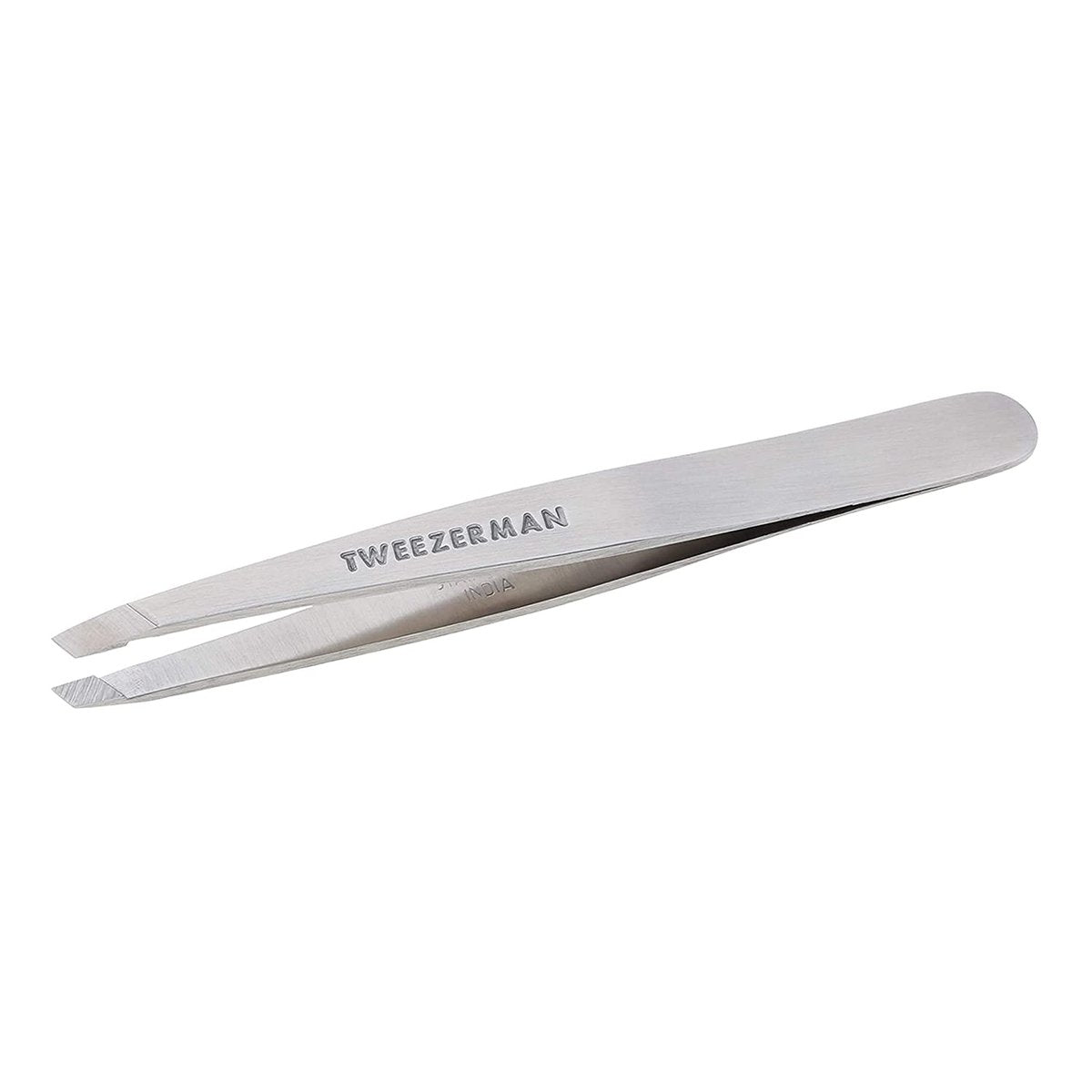 Tweezerman Stainless Steel Slant Tweezer – Precision Eyebrow Tweezers for Women and Men Avelisse