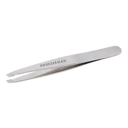 Tweezerman Stainless Steel Slant Tweezer – Precision Eyebrow Tweezers for Women and Men Avelisse