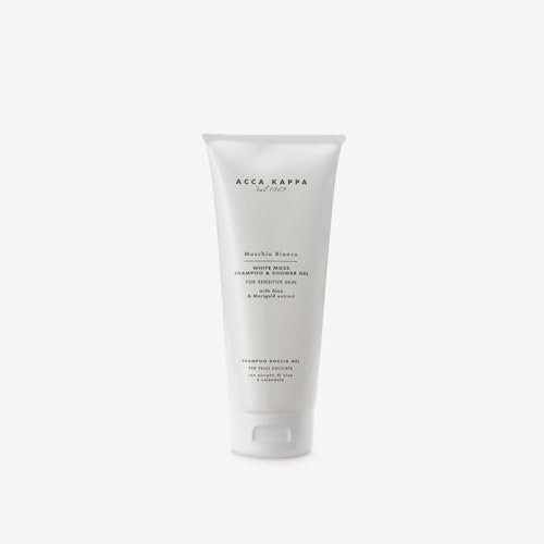 Acca Kappa White Moss Shampoo and Shower Gel – 2-in-1 Cleanser with Aloe Vera and Calendula, 500ml - görsel 2