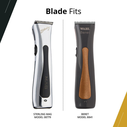 Wahl Professional MAG/Sterling 4 Trimmer Blade – Quick-Detach, High-Precision Replacement for Sterling Mag 8779 & Beret 8841 Avelisse
