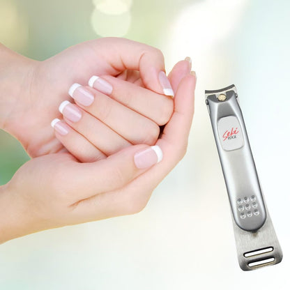 Seki Edge Nail Clippers (SS-106) - Professional Stainless Steel Fingernail Clippers for Men & Women - Made in Japan Avelisse