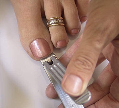 Seki Edge Stainless Steel Toenail Clippers (SS-107) – Sharp Cutting Edges for Thick Nails, Professional & Home Use, Made in Japan