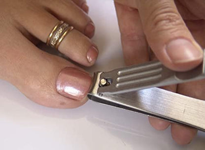 Seki Edge Stainless Steel Toenail Clippers (SS-107) – Sharp Cutting Edges for Thick Nails, Professional & Home Use, Made in Japan
