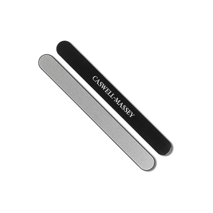 Caswell-Massey Diamond Dust Nail File - Professional Washable Nail Buffer, Polished Steel, Long-Lasting, 7 Inch Avelisse