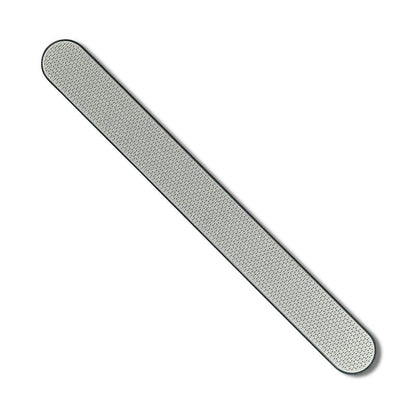 Caswell-Massey Diamond Dust Nail File - Professional Washable Nail Buffer, Polished Steel, Long-Lasting, 7 Inch Avelisse