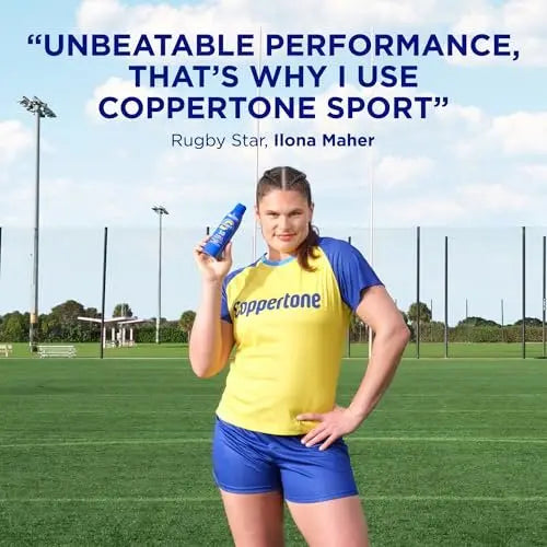 Coppertone Sport Sunscreen Spray SPF 30, 5.5 oz - Water Resistant Body Sunscreen Avelisse