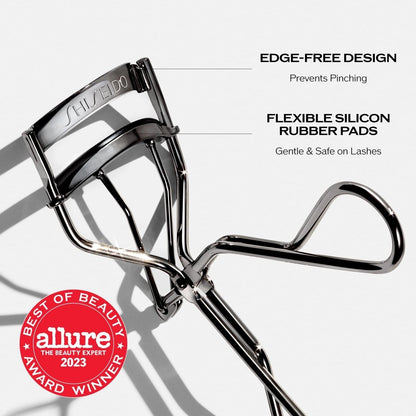 Shiseido Eyelash Curler – Precision Crimp & Curl for Perfect Eye-Framing Lashes, Gentle & Safe with Replacement Pad Avelisse