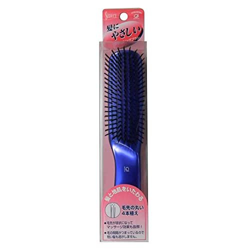 IKEMOTO Seduce Hair Care Brush (L) - Black Nylon Bristle Brush for Smooth, Shiny Hair - görsel 8