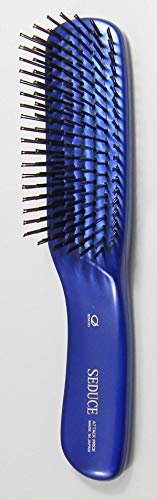 IKEMOTO Seduce Hair Care Brush (L) - Black Nylon Bristle Brush for Smooth, Shiny Hair - görsel 6