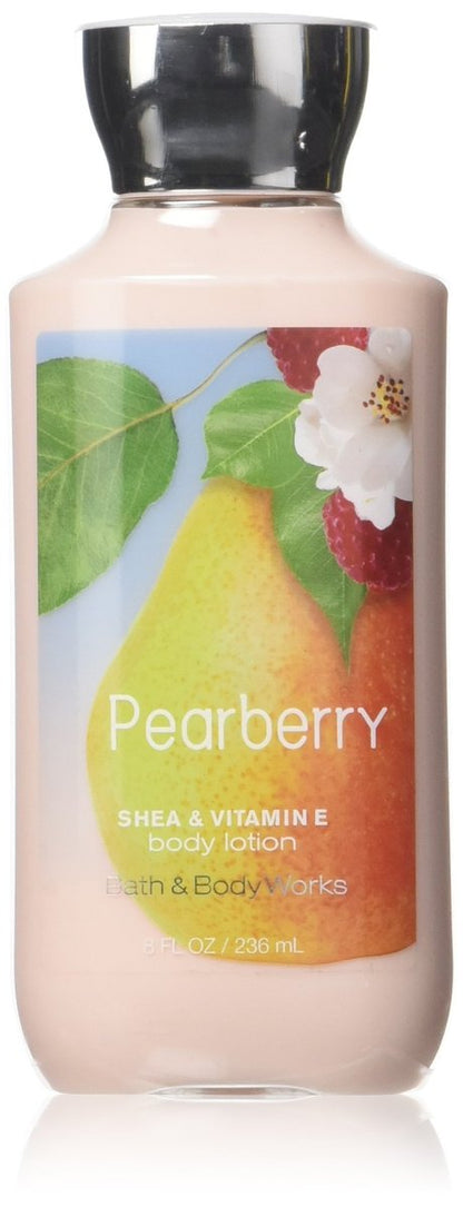 Bath & Body Works Pearberry Shea & Vitamin E Body Lotion, 8 oz – Hydrating & Nourishing Daily Moisturizer Avelisse