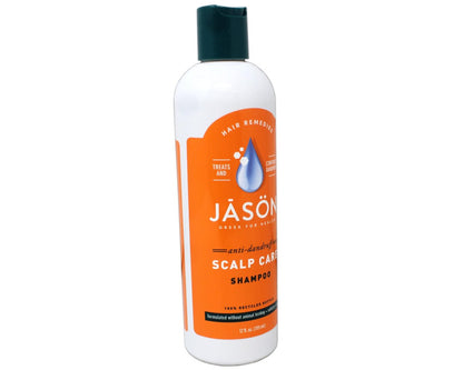 JASON Dandruff Relief Treatment Shampoo, 12 oz (Pack of 2) - Natural Anti-Dandruff Shampoo with Salicylic Acid & Sulfur Avelisse
