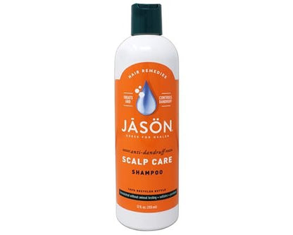 JASON Dandruff Relief Treatment Shampoo, 12 oz (Pack of 2) - Natural Anti-Dandruff Shampoo with Salicylic Acid & Sulfur Avelisse